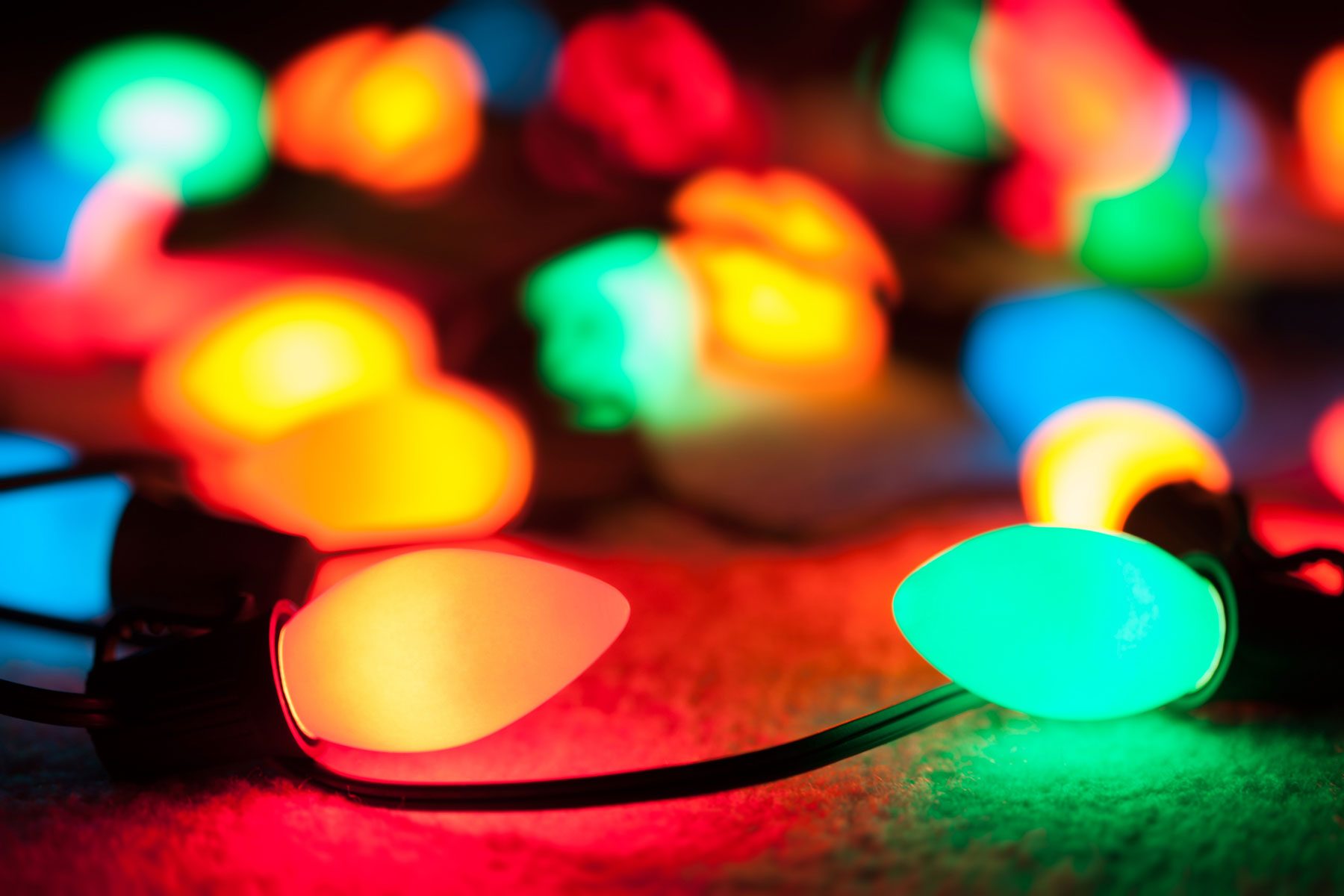 old fashioned christmas lights