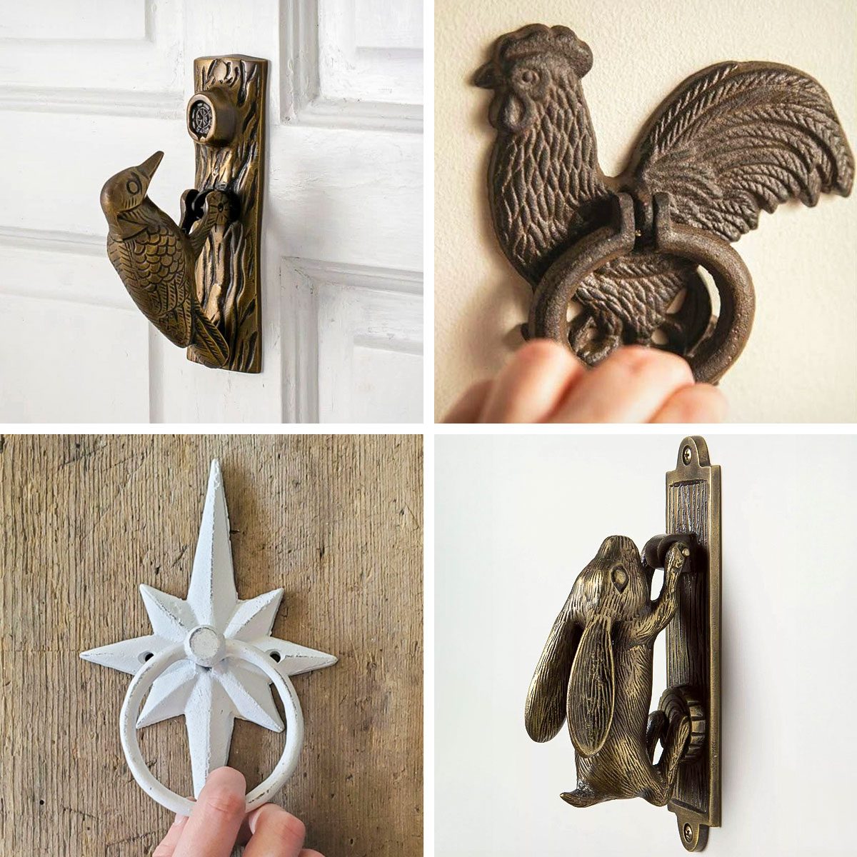 9 Charming Door Knockers That Add Curb Appeal