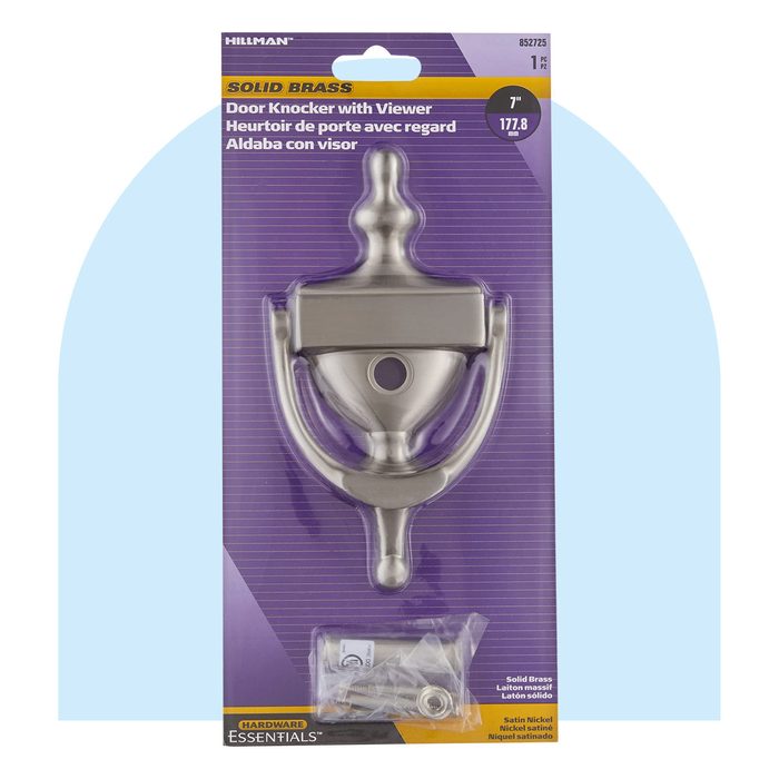 Hillman Hardware Door Knocker With Viewer