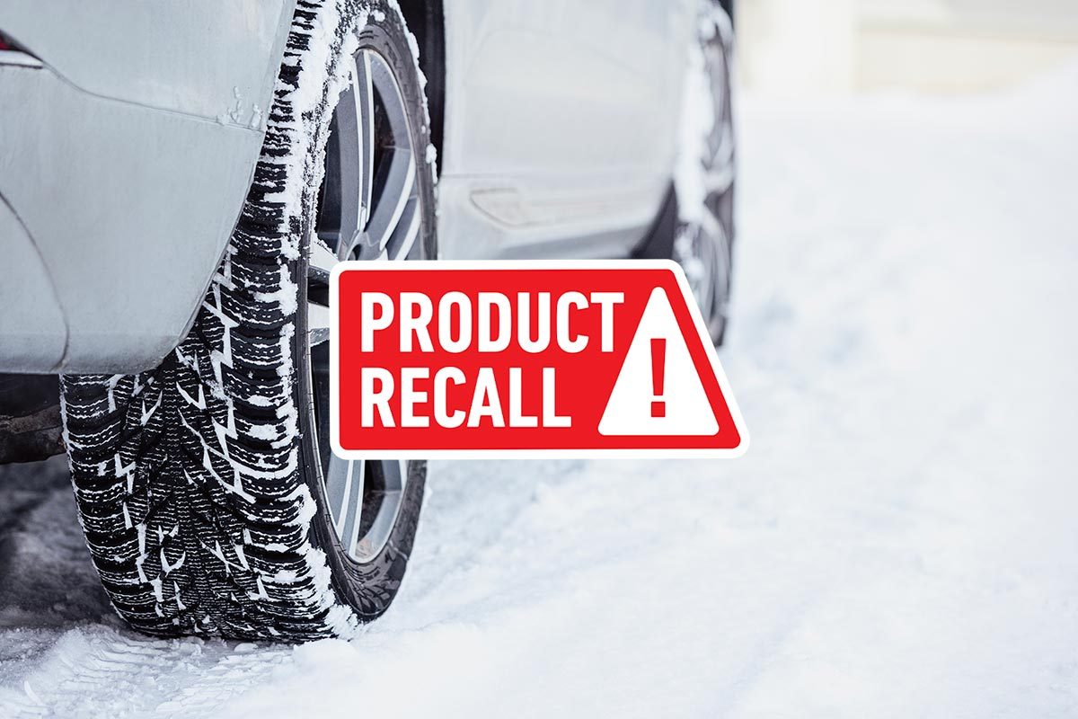 Half a Million Snow Tires Recalled for Poor Traction in Severe Weather