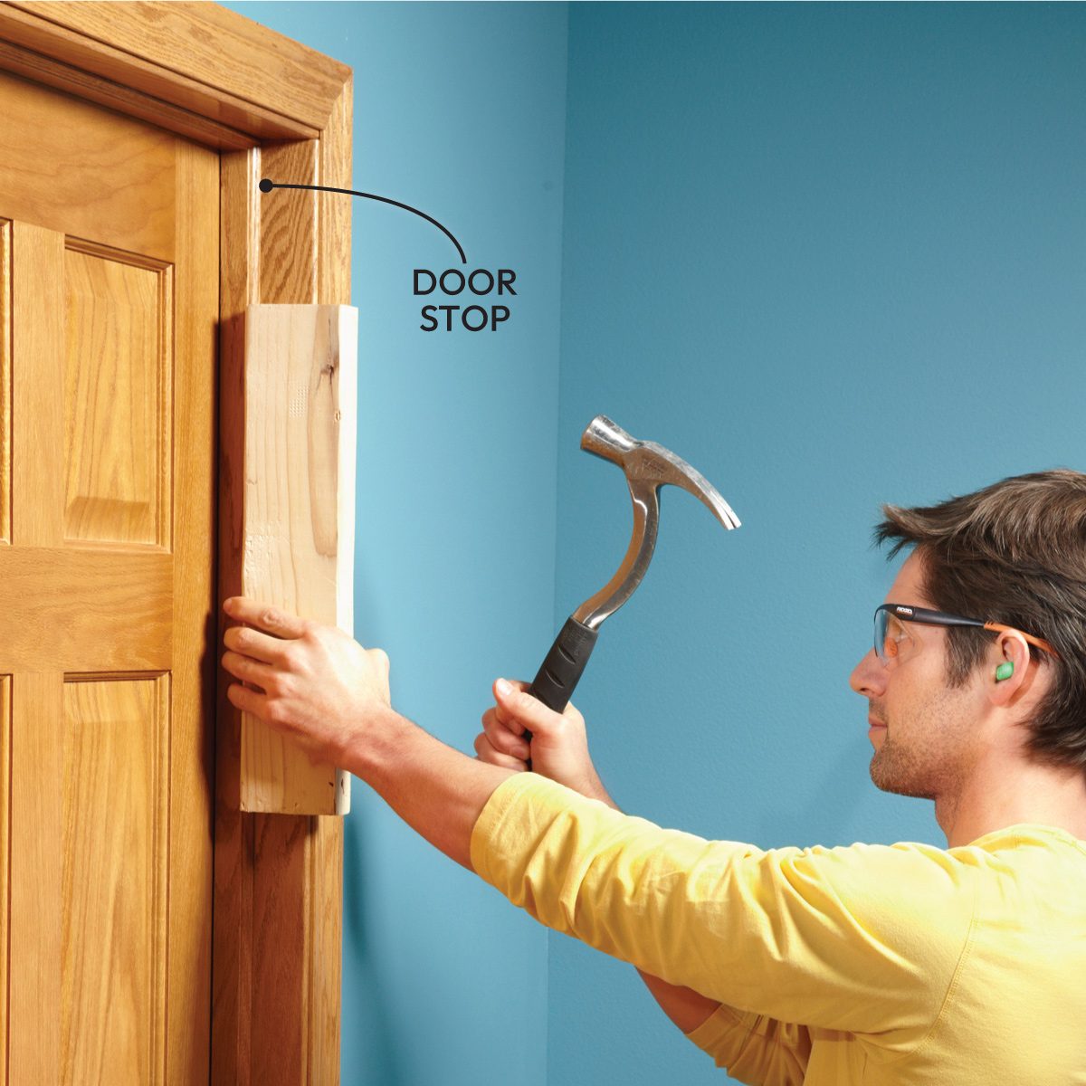 Annoying Home Noises And How To Eliminate Them Forever Fix for Rattling Doors: Move the Stop