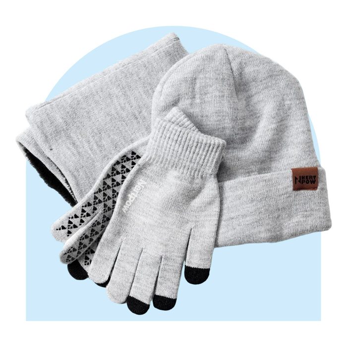 Warm Hat And Gloves