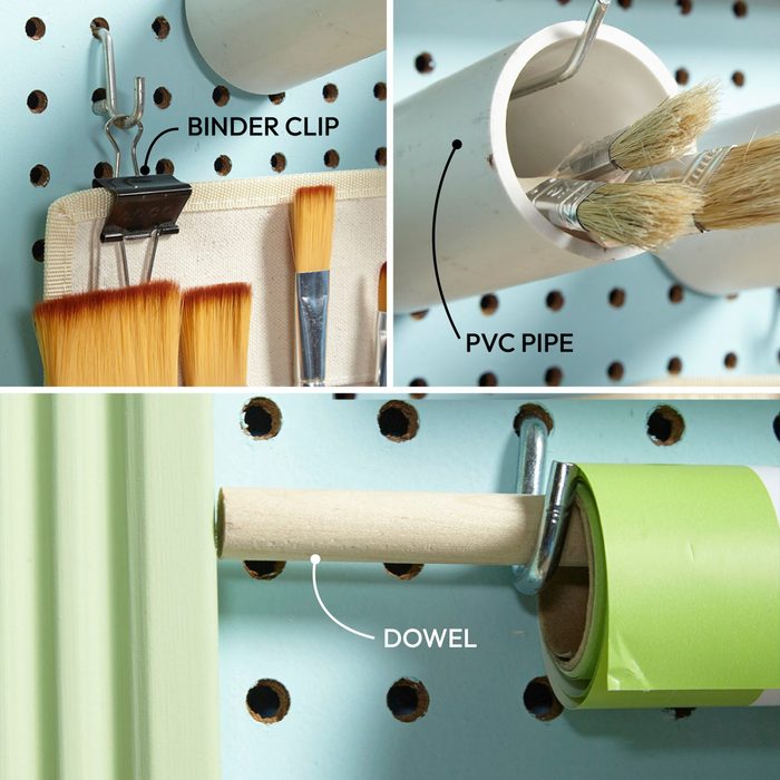 Make Pegboard Hooks Hold More