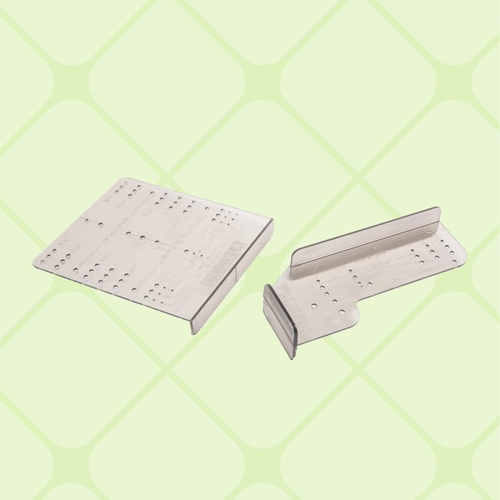 template for installing hardware