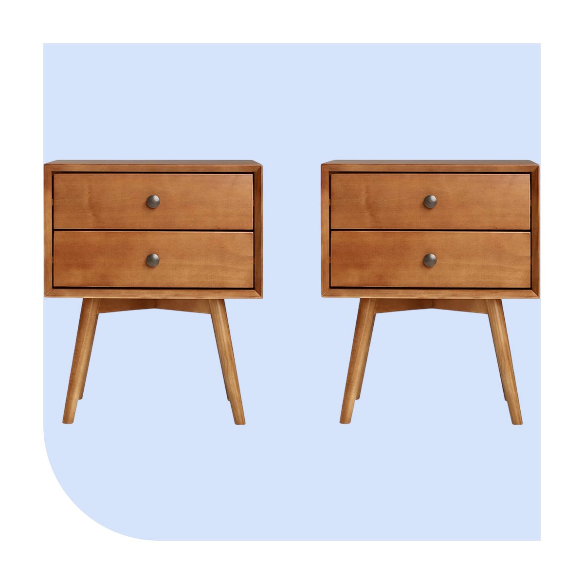 Desert Fields Mid Century Nightstands