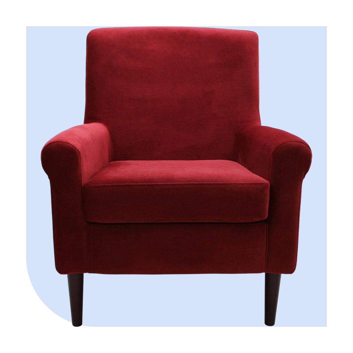 Rolled Arm Lounge Chair