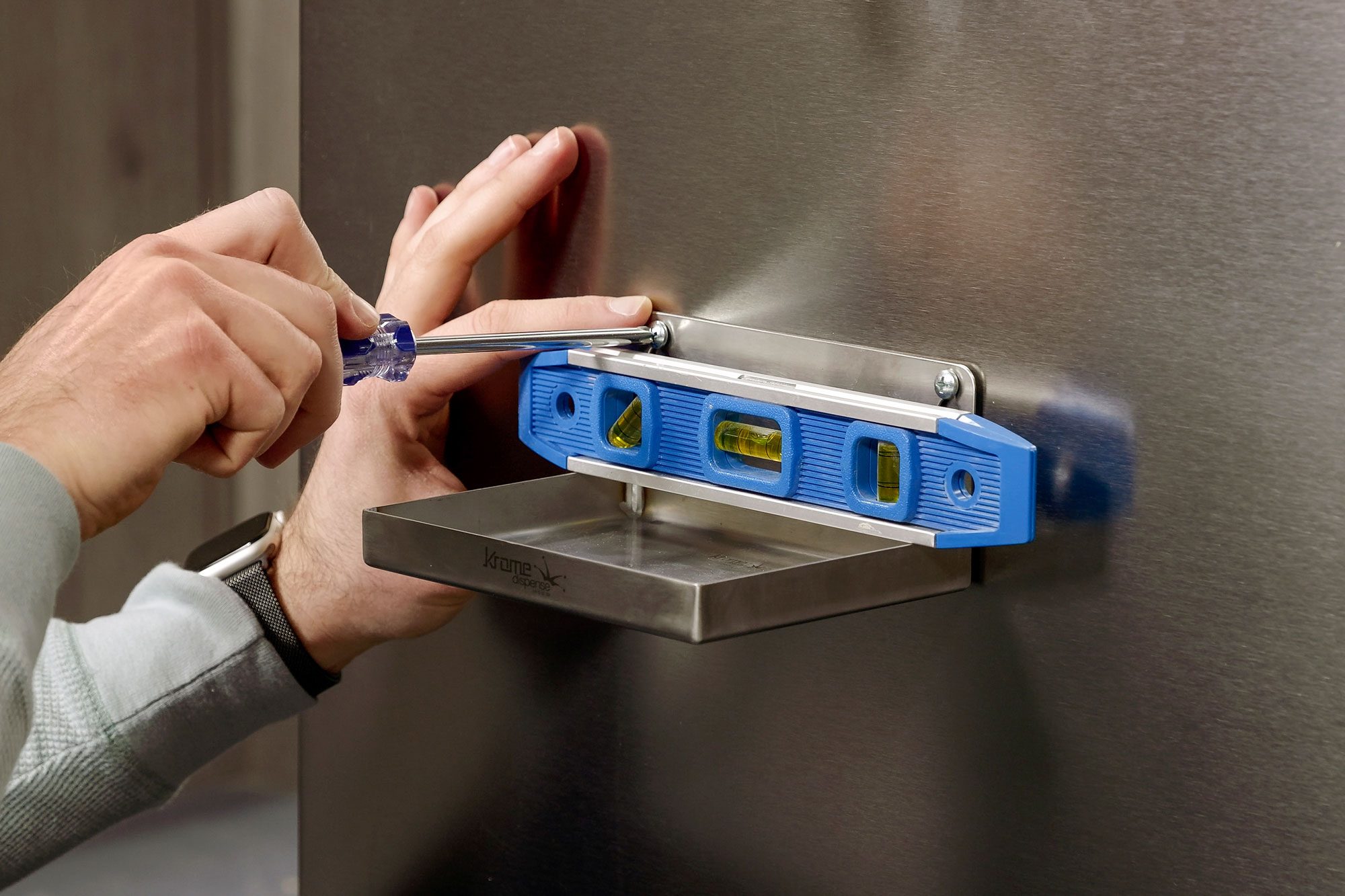 Install A Drip Tray
