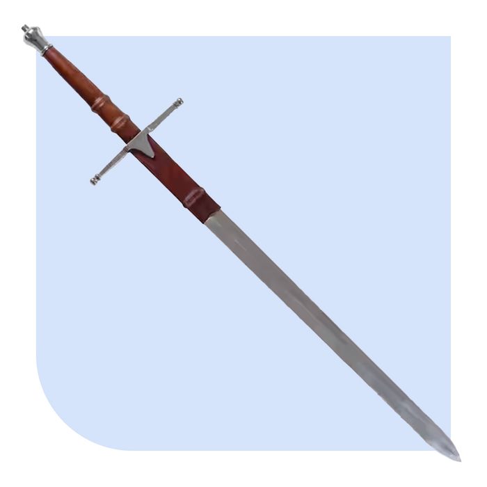 Whetstone Stainless Steel William Wallace Medieval Sword